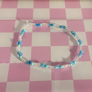 Blue Colored Accent Bracelet