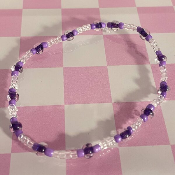 Purple Colored Accent Bracelet