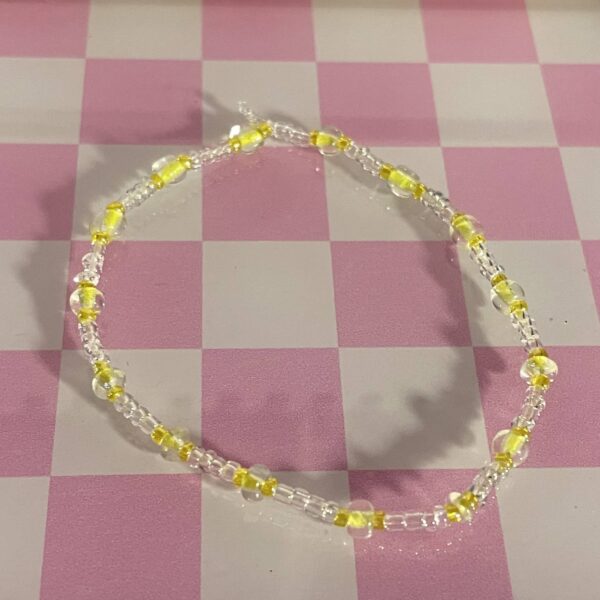 Yellow Colored Accent Bracelet